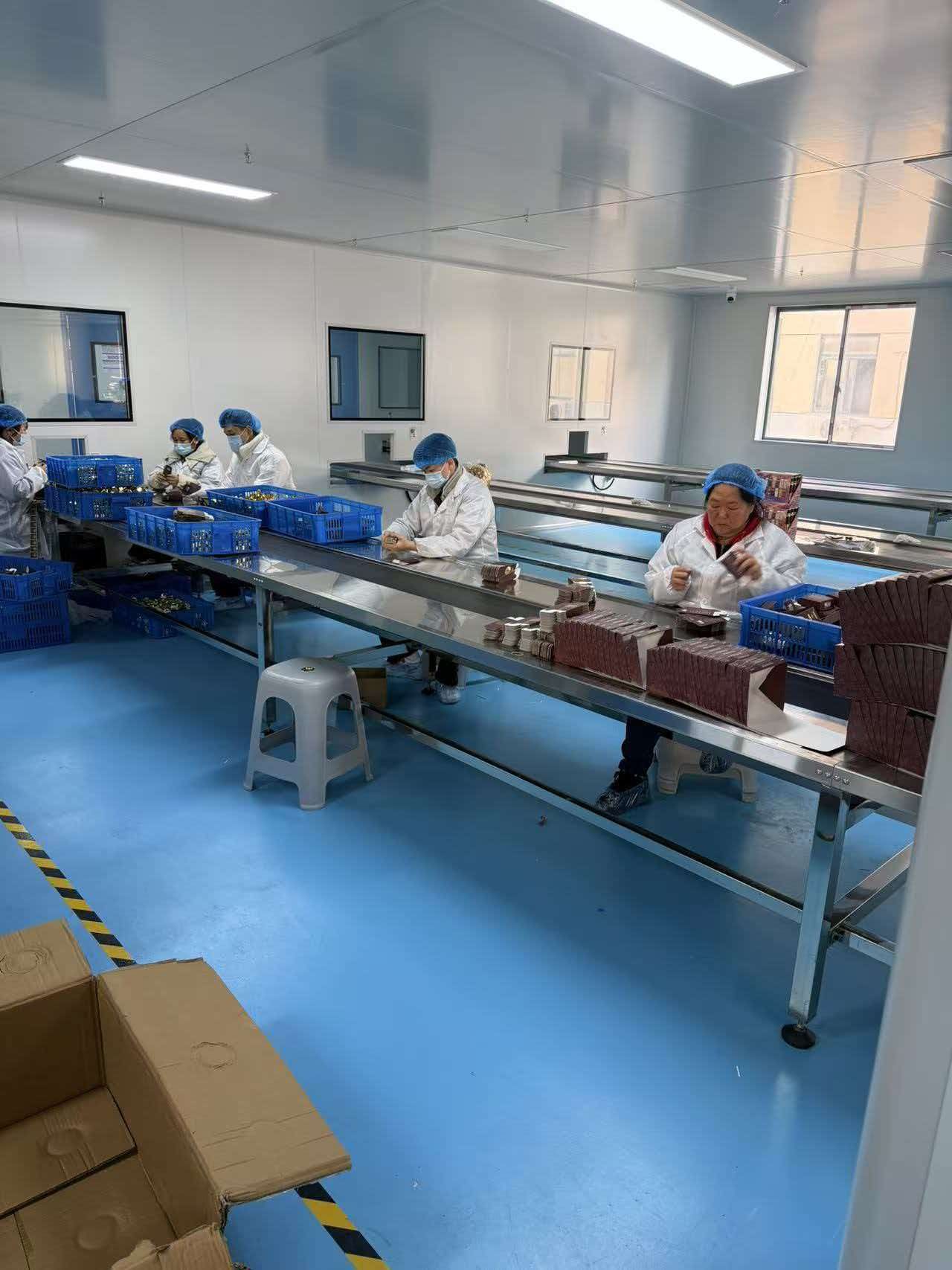 Packing hall