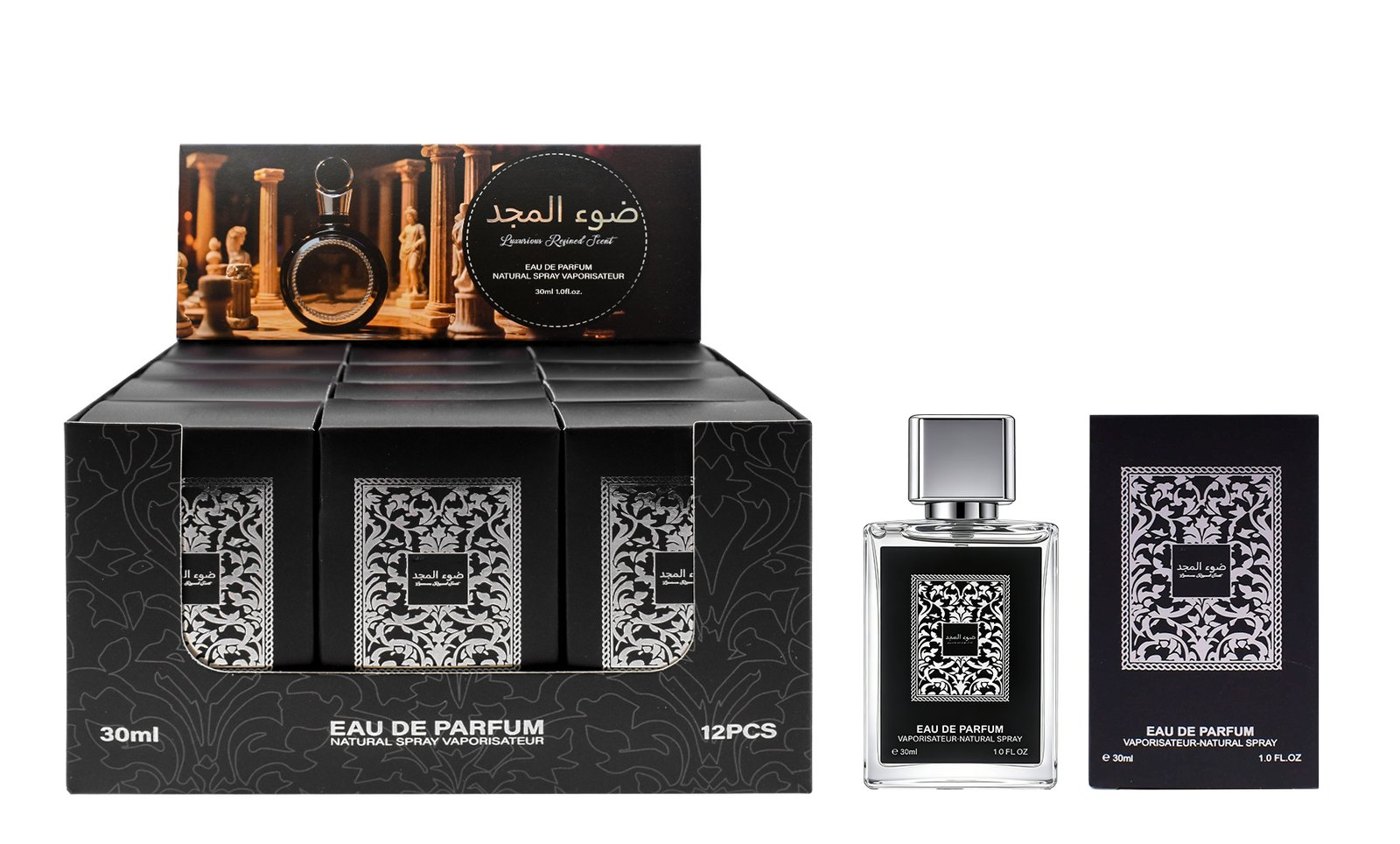 Retail display pack of 30 ml perfume